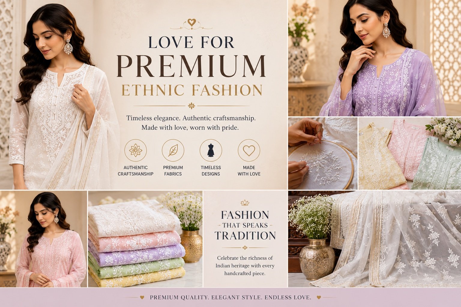 Love for Premium Ethnic Fashion
