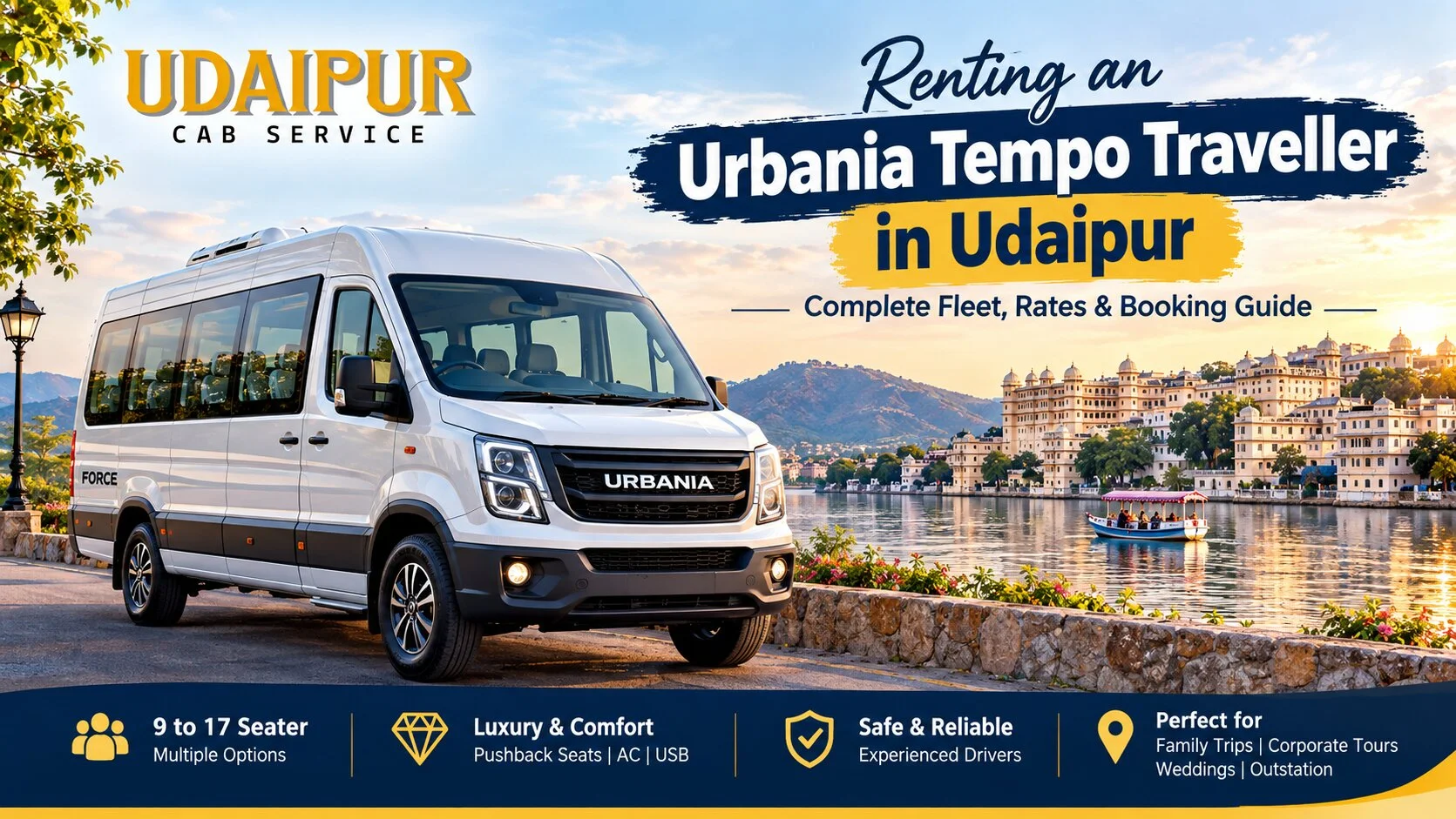 Urbania Tempo Traveller in Udaipur